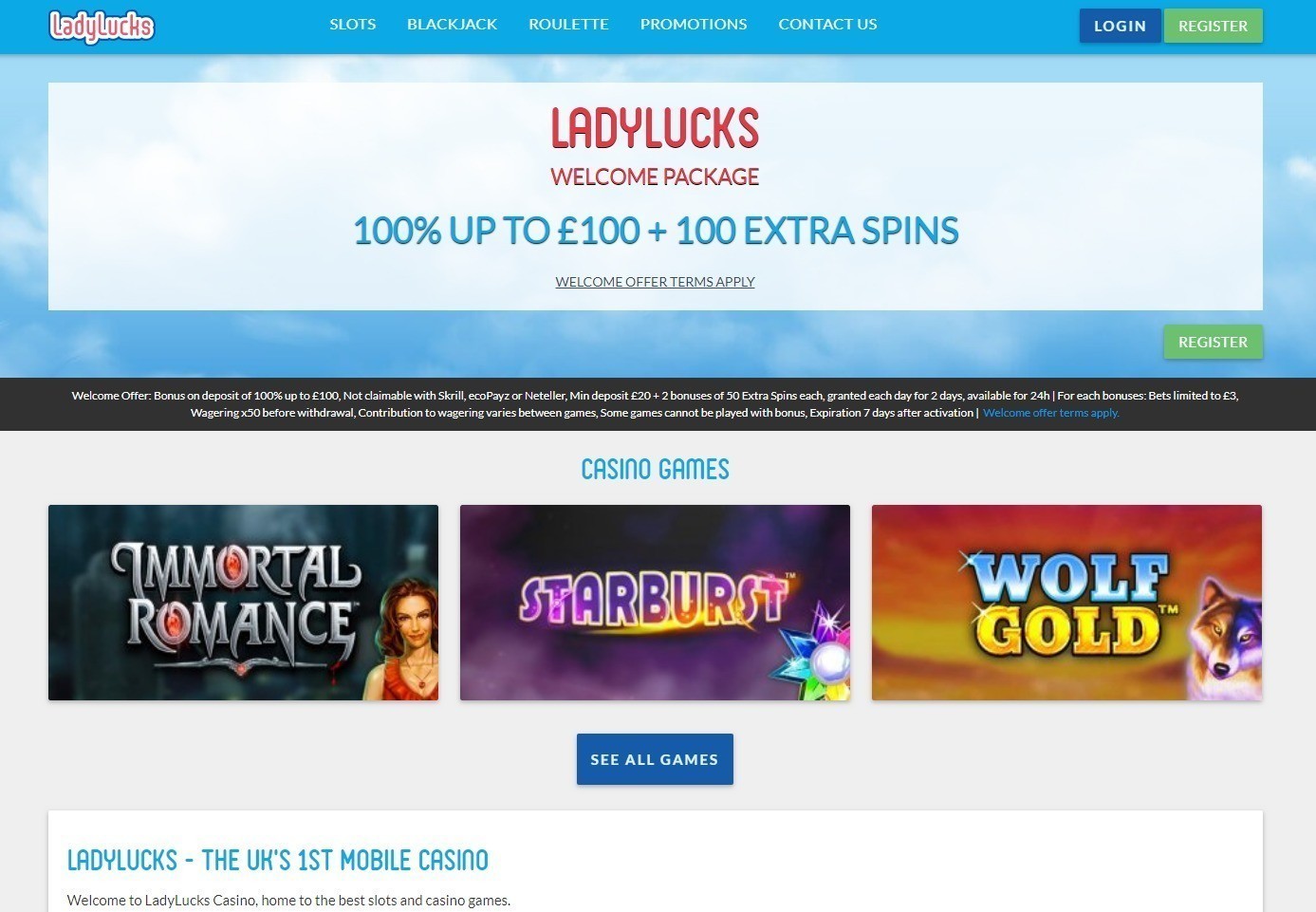 Lady Lucks Casino