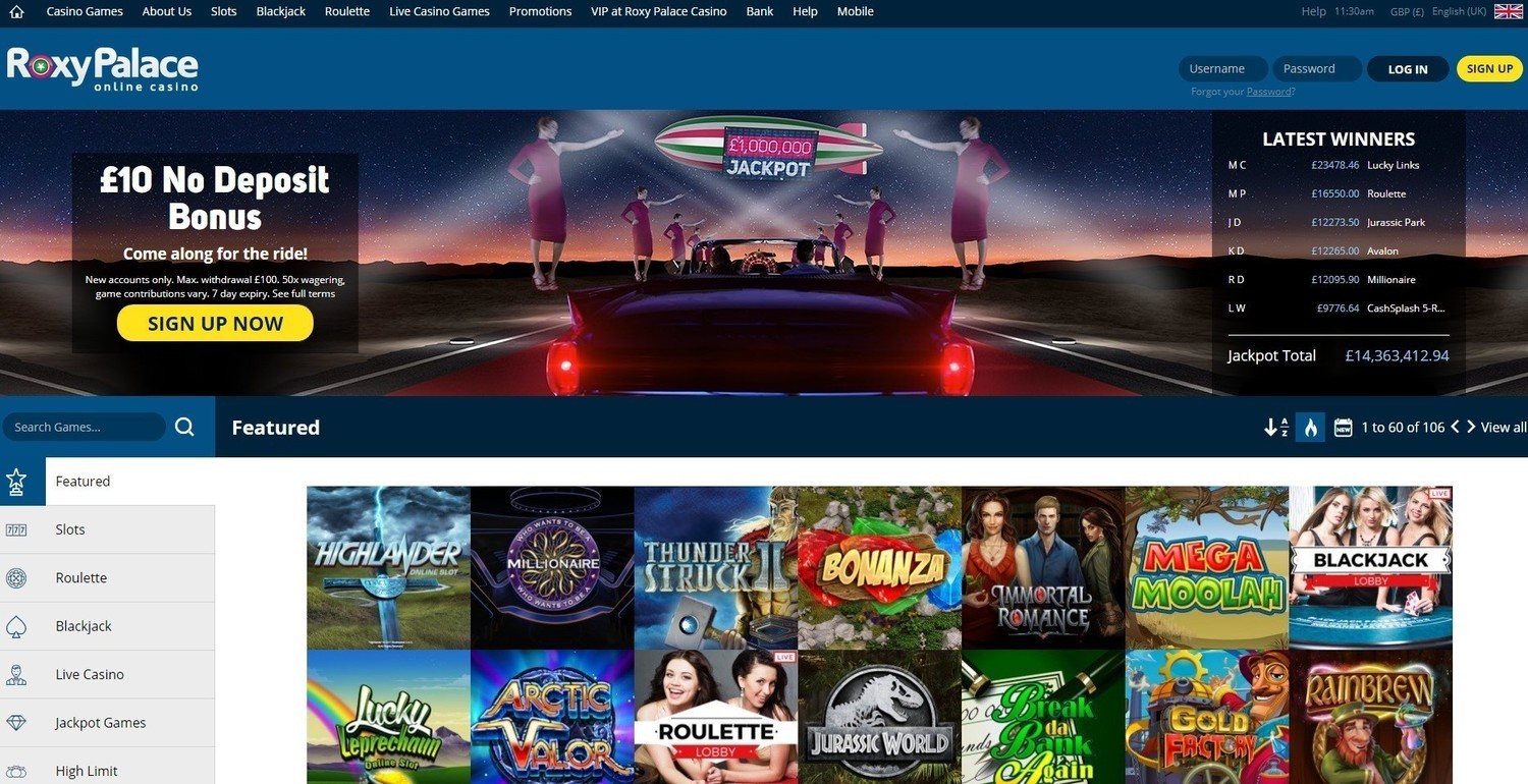 Roxy Palace Casino