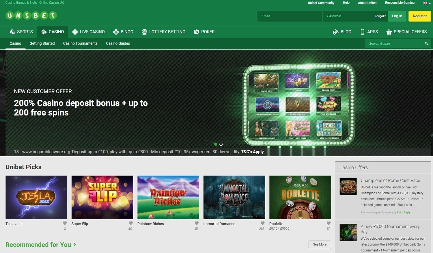 Unibet Casino