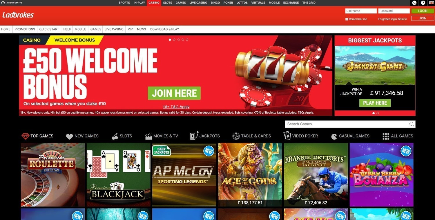 Ladbrokes Casino