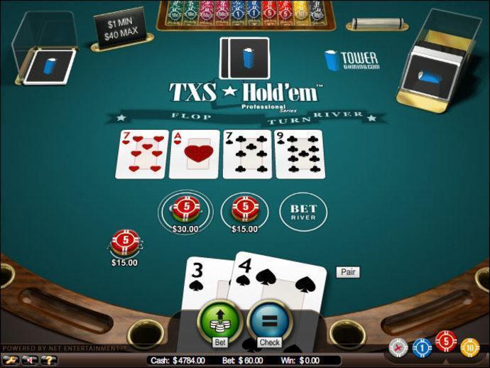 Texas Hold'em online
