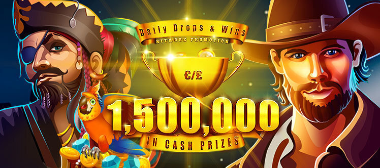 Daily Drops and Wins on Network Promotions by Frank Casino